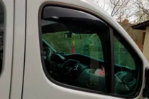 Renault Trafic 2001–2015 In-channel window deflectors (2 pcs, HIC) photo 10