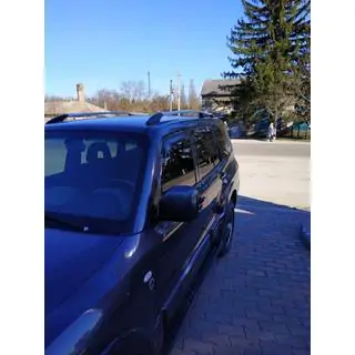 Roof Rails Chrome Turkish Design (2 pcs) Mitsubishi Pajero Wagon III 1999-2006 photo 3