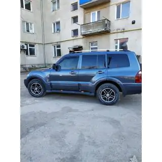 Roof Rails Chrome Turkish Design (2 pcs) Mitsubishi Pajero Wagon III 1999-2006 photo 4