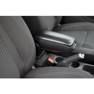 Armrest (into cup holder)