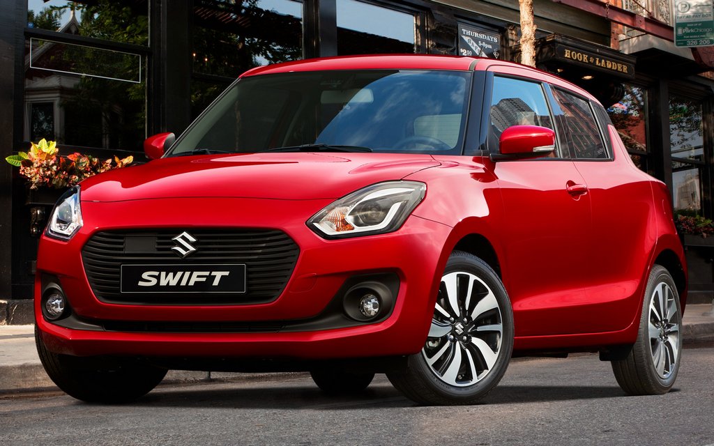 Review five-door hatchback Suzuki Swift