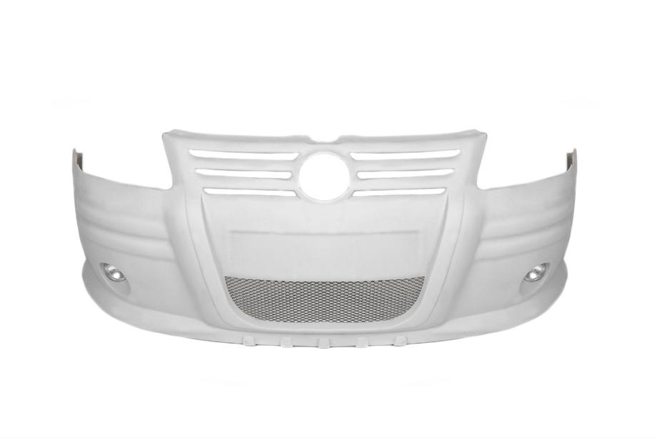 Volkswagen Caddy 2004-2010 Front bumper (cover, primed for painting) Photo 4