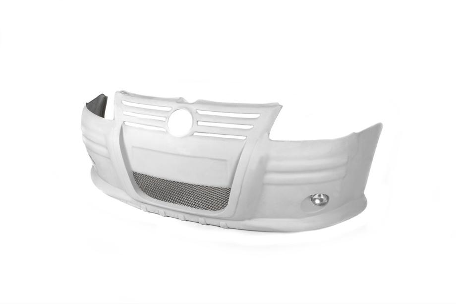 Volkswagen Caddy 2004-2010 Front bumper (cover, primed for painting) Photo 3