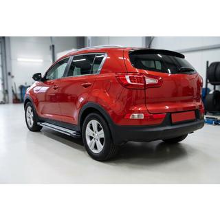 Side Steps Rainbow (2 pcs, aluminum) Kia Sportage 2010-2015 photo 1