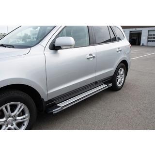Side Steps Rainbow (2 pcs, aluminum) Hyundai Santa Fe 2 2006-2012 photo 1