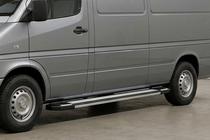 Volkswagen LT 1995-2006 Side Steps Rainbow (2 pcs, Aluminum) photo 1
