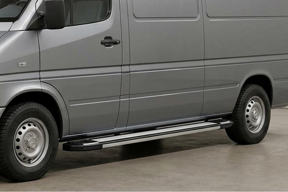 Volkswagen LT 1995-2006 Side Steps Rainbow (2 pcs, Aluminum) Image