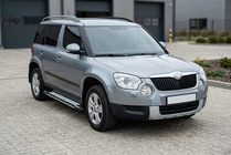 Skoda Yeti 2009-2017 Side Steps Rainbow (2 pcs, aluminum) photo 1