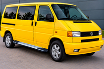 Volkswagen T4 Transporter 1990-2003 Side Steps Rainbow (2 pcs, Aluminum) photo 1
