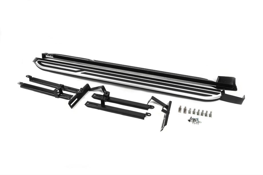 Hyundai Santa Fe 3 2012-2018 Side Steps OEM V2 (2 pcs) Photo 3