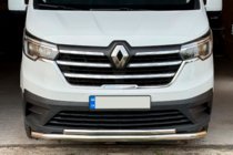 Renault Trafic 2015- Front Bull Bar ST014 (Stainless Steel) photo 2