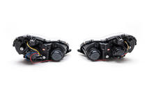 Mercedes C-class W203 2000-2007 Front headlights with LED daytime running lights (2 pcs) Dark photo 5