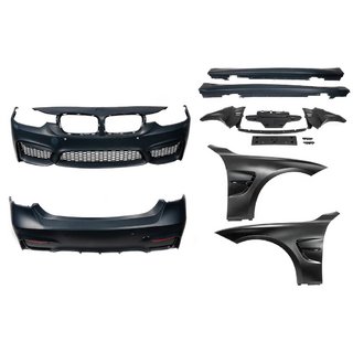 Body kit with fenders (F80 M3) BMW 3 Series F30/F31 2012-2019 photo 2