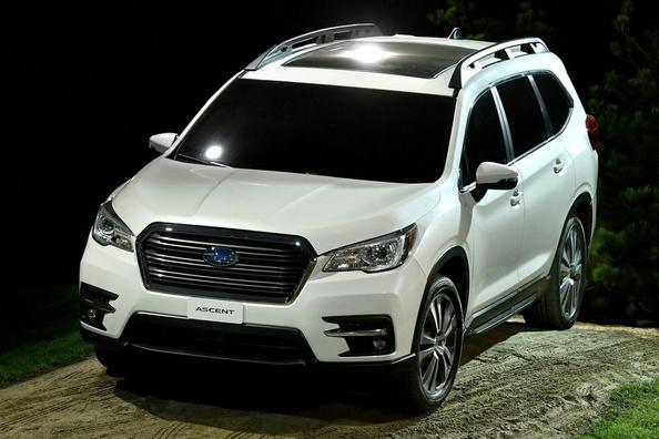 The flagship all-wheel drive crossover Subaru Ascent