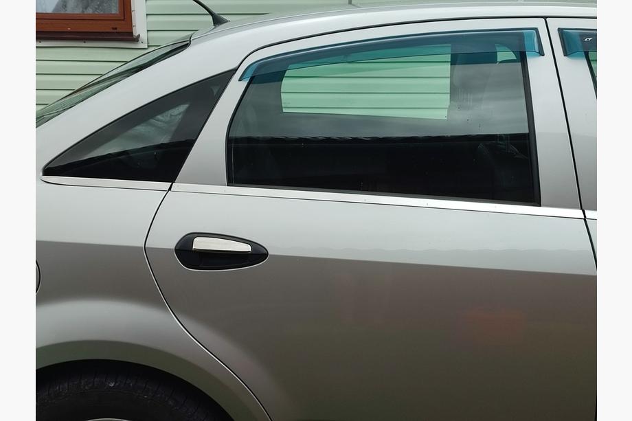 Fiat Linea 2006-2018 Chrome Door Handle Covers (4 pcs, Stainless Steel) Carmos - Turkish Stainless Steel Photo 5