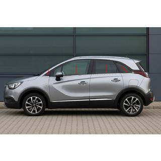 Lower window trims stainless steel (8 pcs) Opel Crossland X 2017-2024 photo 1