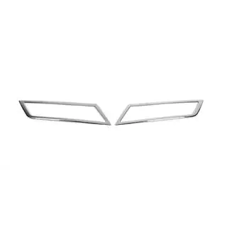Fog Light Trim OmsaLine (2 pcs, Stainless Steel) photo 2