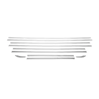 Lower window trims long wheelbase (10 pcs, stainless steel) photo 2