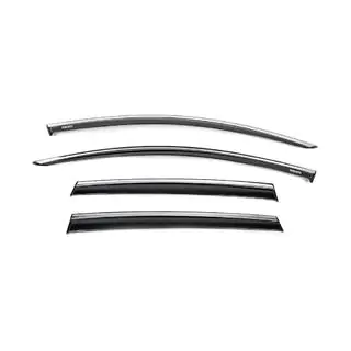 Window Deflectors with Chrome Trim Niken (HB, 4 pcs) photo 2