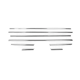 Exterior window trim stainless steel (8 pcs) Fiat Linea 2006-2018 photo 2
