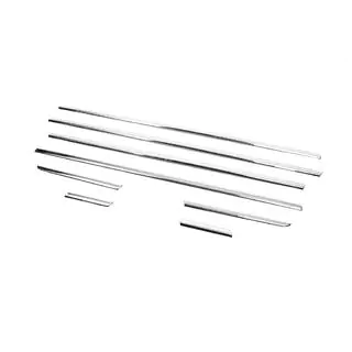 Exterior window trim stainless steel (8 pcs) Fiat Linea 2006-2018 photo 3