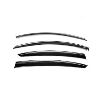 Window Deflectors with Chrome Trim SD (4 pcs, Niken) photo 2