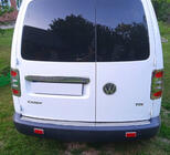 Volkswagen Caddy 2004-2010 Chrome Tail Light Covers V2 (2 pcs, Stainless Steel) Carmos - Turkish Stainless Steel photo 4