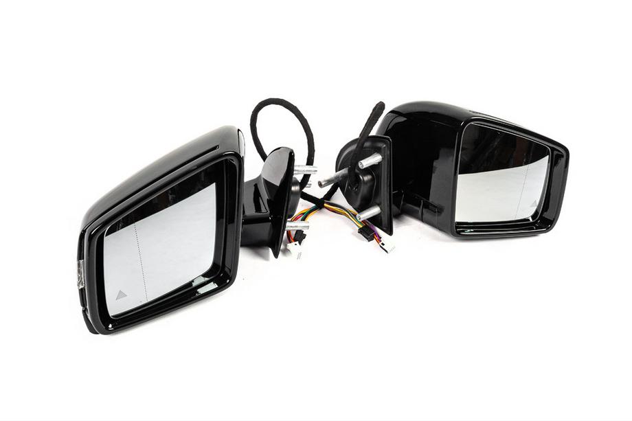Mercedes ML W164 2005-2011 Facelift Mirrors (2 pcs, black) Photo 7