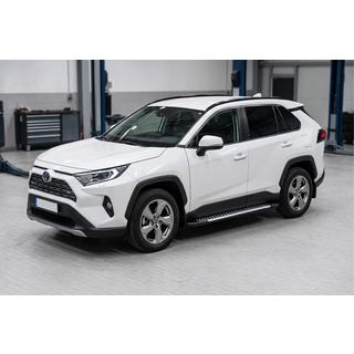 Side Steps Line (2 pcs, Aluminum) Toyota Rav 4 2019–2025 photo 1