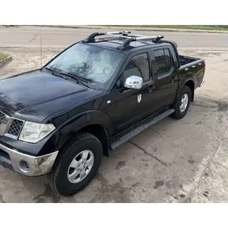 Roof rails with crossbars (2 pcs, Chrome)