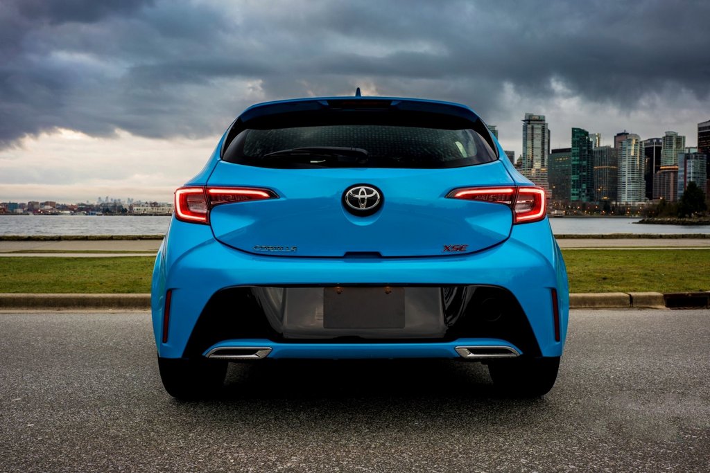 The new generation five-door hatchback Toyota Corolla