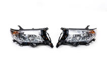 Toyota Land Cruiser Prado 150 2009-2023 Front Headlights Reflector (2017+, 2 pcs) photo 2