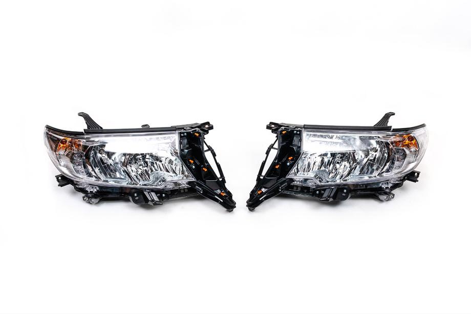 Toyota Land Cruiser Prado 150 2009-2023 Front Headlights Reflector (2017+, 2 pcs) Photo 2