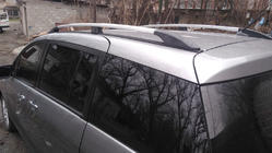 Mazda 5 2010-2018 Aluminum Roof Rails (Chrome) photo 3