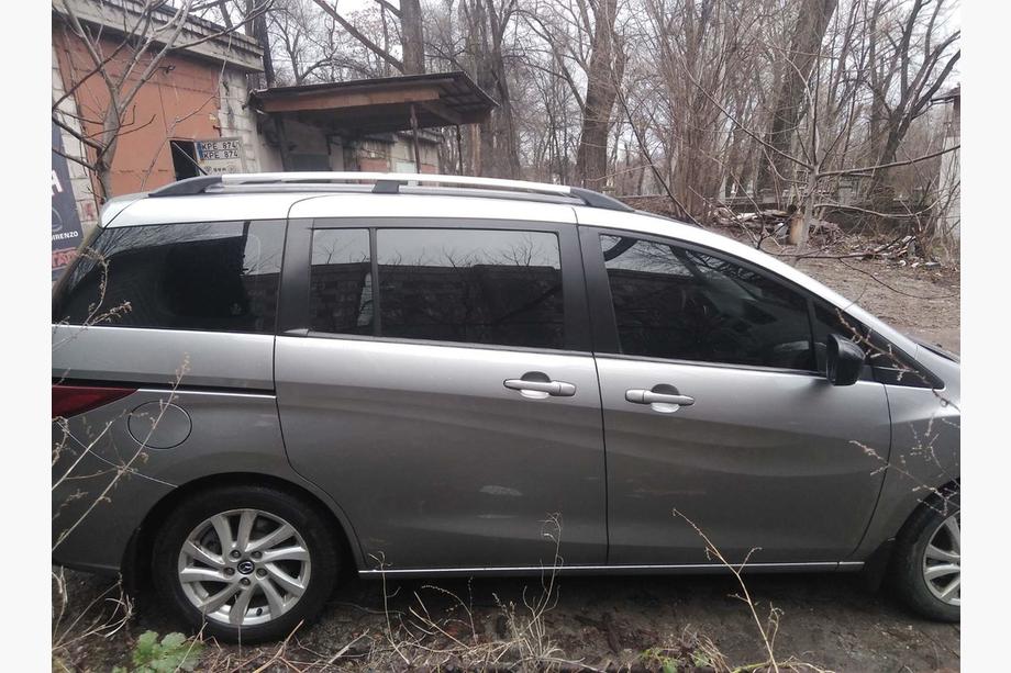 Mazda 5 2010-2018 Aluminium roof rails (Chrome) Photo 4