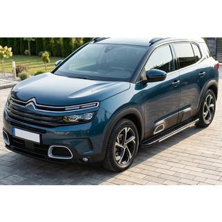 Side Steps Bosphore Grey (2 pcs, Aluminum) Citroen C5 Aircross 2017-2025 photo 1