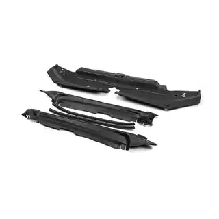 Under hood plastics (set, 2017+) Toyota Land Cruiser Prado 150 2009-2023 photo 2