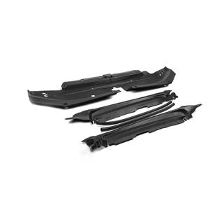 Under hood plastics (set, 2017+) Toyota Land Cruiser Prado 150 2009-2023 photo 3