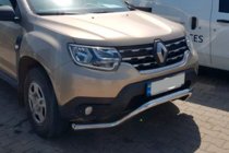 Renault Duster 2018-2024 Front Bar WT008 (Stainless Steel) photo 2