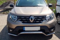 Renault Duster 2018-2024 Front Bar WT008 (Stainless Steel) photo 6