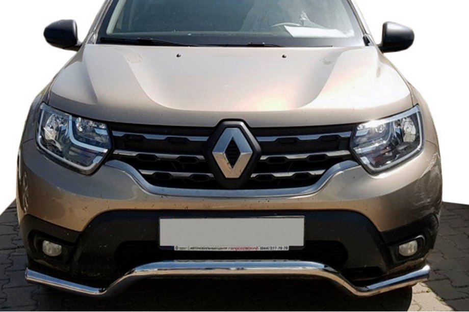 Renault Duster 2018-2024 Front Bar WT008 (Stainless Steel) Image