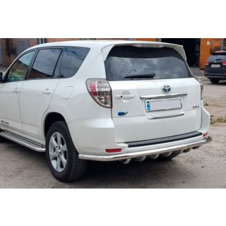 Rear protection bar AK005-15 (EV only, 2 pcs., stainless steel) Toyota Rav 4 2006-2013 photo 3