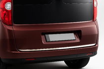 Opel Combo 2012-2018 Trunk Lid Edge Trim Stainless Steel photo 1