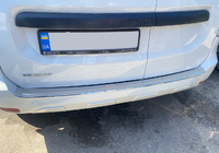 Renault Dokker 2013-2022 Rear Bumper Protector Carmos Stainless Steel photo 1