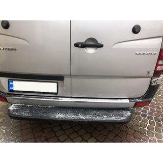 Rear bumper protector (Carmos V1, stainless steel) Mercedes Sprinter W906 2006–2018 photo 3