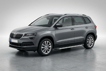 Skoda Karoq 2018- Side Steps Maya V1 (2 pcs, Aluminum) photo 1