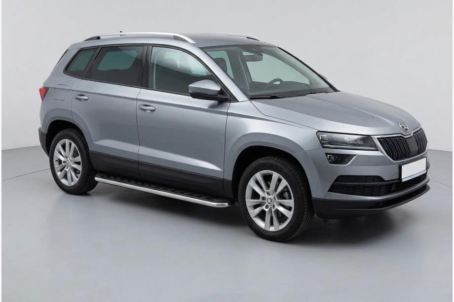 Skoda Karoq 2018- Side Steps Maydos V1 (2 pcs, Aluminum & Stainless Steel) Photo 1