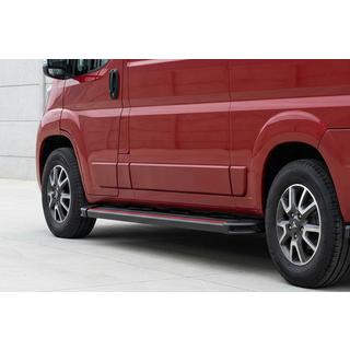 Side Steps Maya Red (2 pcs, Aluminum) Citroen Jumper 2007-2025 photo 1
