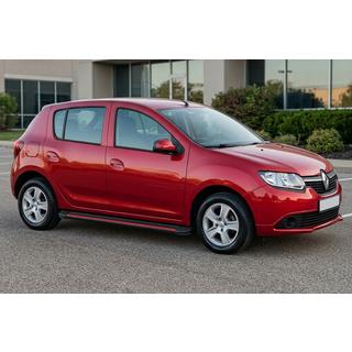 Side Steps Maya Red (2 pcs, Aluminum) Dacia Sandero 2013-2020 photo 1