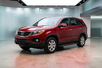 Kia Sorento II XM 2009-2014 Side Steps Maya Red (2 pcs, Aluminum) 2010-2013 photo 1